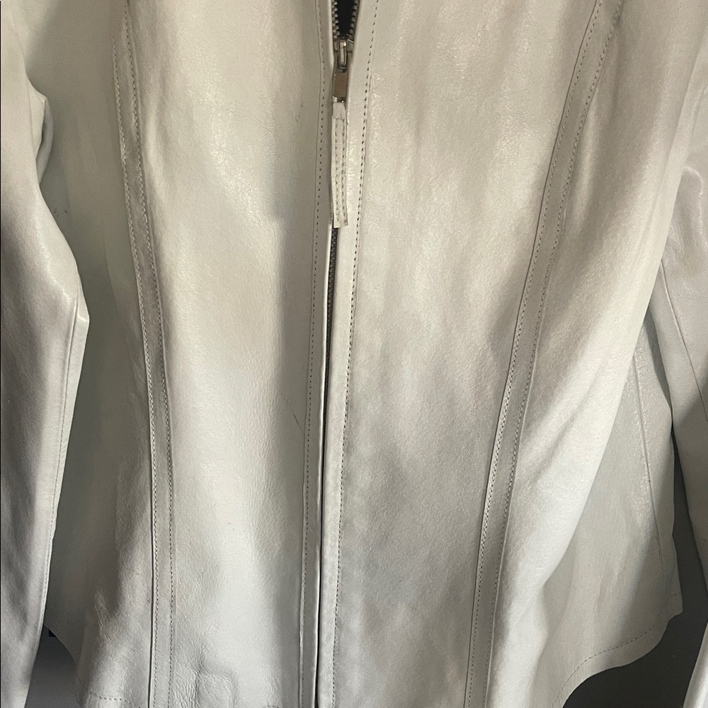 Vintage Y2K Le Chateau Women's Leather Jacket